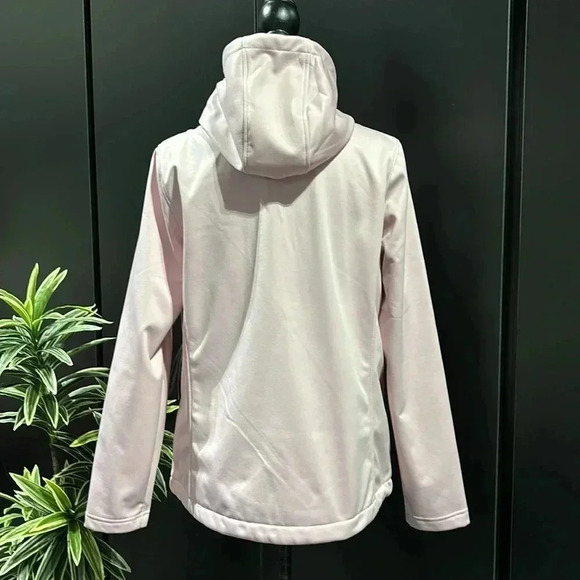 New Balance Hooded Fleece lined puffer coat, water/wind resistant,zip up,pockets - Picture 5 of 16